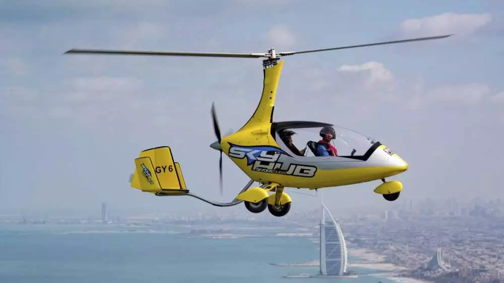 Gyrocopter Flight in Dubai: Experience Dubai, United Arab Emirates