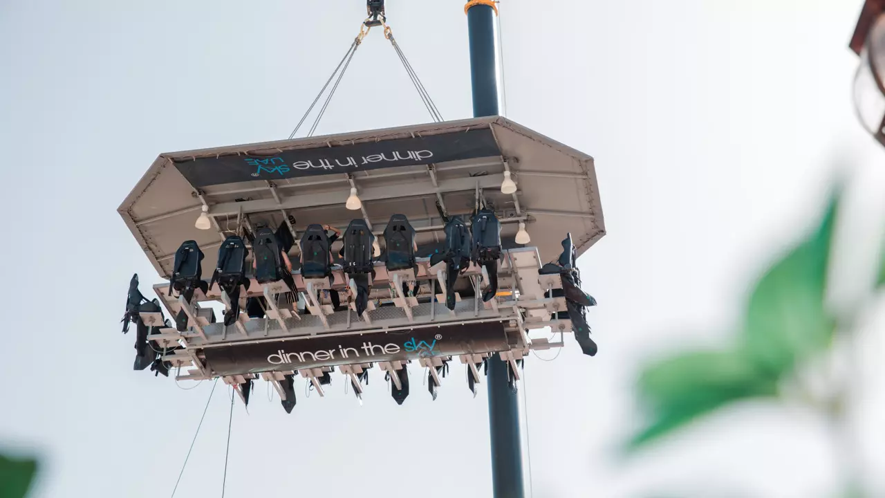 Dinner in the Sky: Experience Dubai, United Arab Emirates