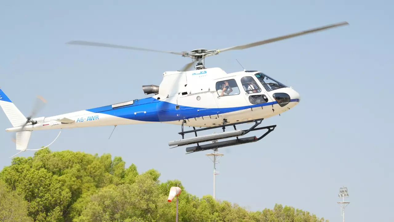 Helicopter Flight from Dubai Police Academy by HeliDubai: Experience Dubai, United Arab Emirates